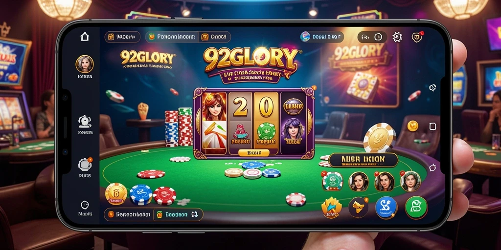 Tangkapan layar gameplay Live Casino 92GLORY yang menegangkan dan menarik.