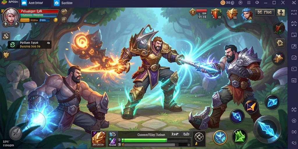 Tampak gameplay mendebarkan dari API88 dengan grafis yang memukau.