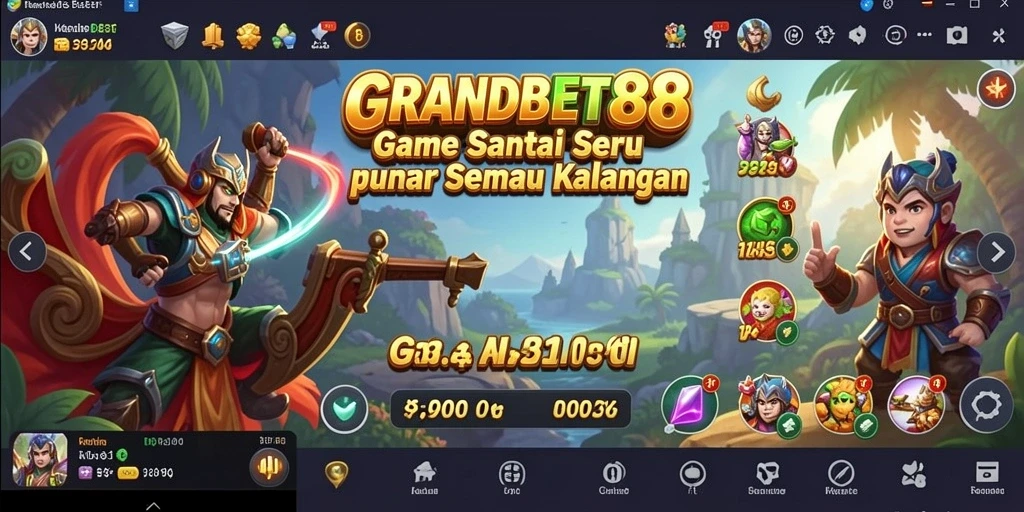 Tampilan gameplay Casual yang seru dan menarik.