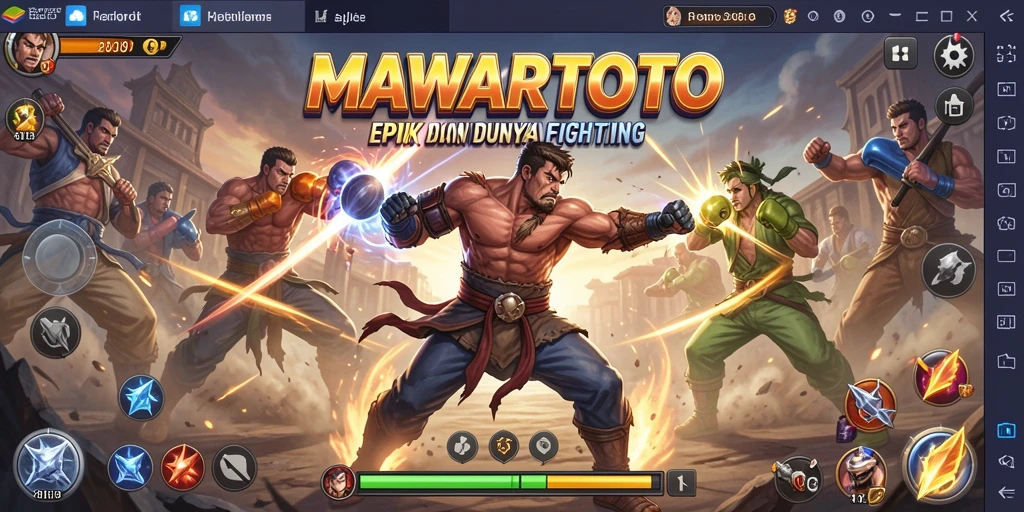 Tangkapan layar pertarungan seru dalam MAWARTOTO dengan aksi yang intens.