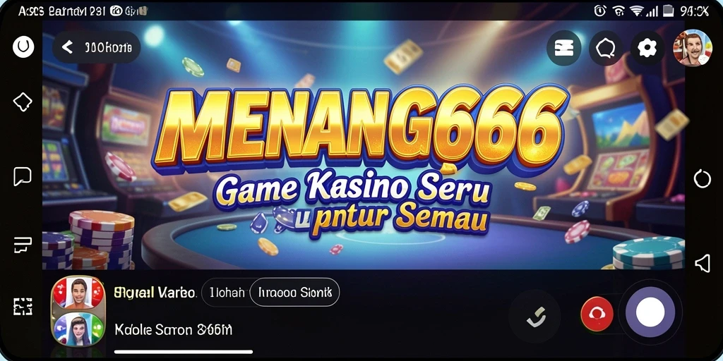 Screenshot MENANG666 menampilkan gameplay Kasino yang mendebarkan.