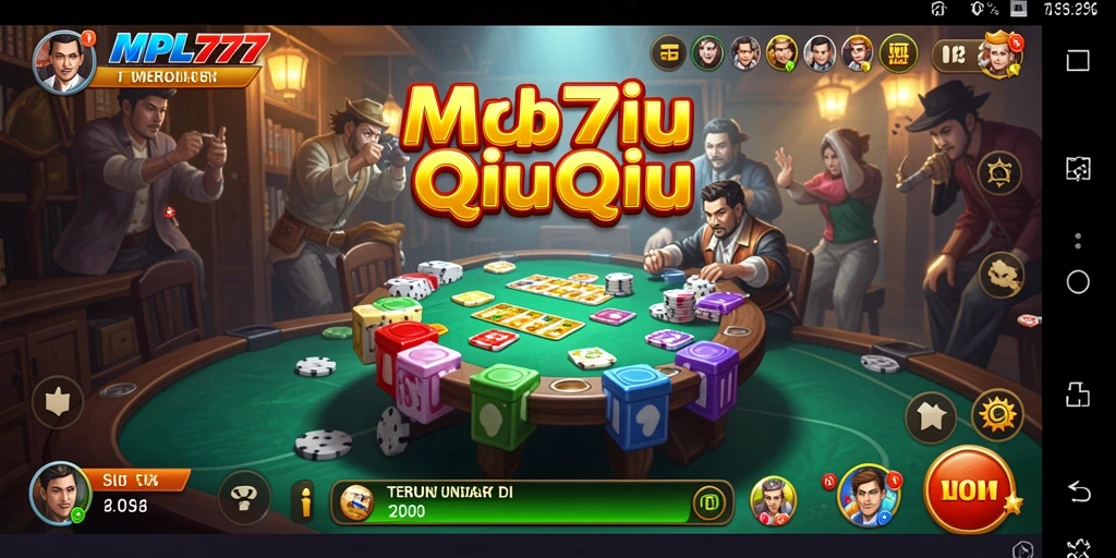 Gameplay QiuQiu yang seru di MPL777 dengan grafis menarik.