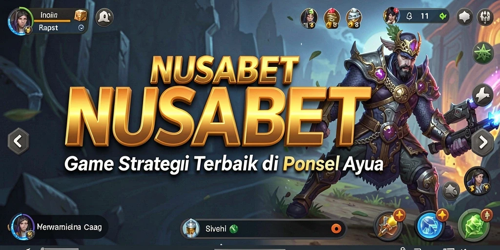 Tampilan menarik saat bermain NUSABET dengan strategi tempur yang mendebarkan.