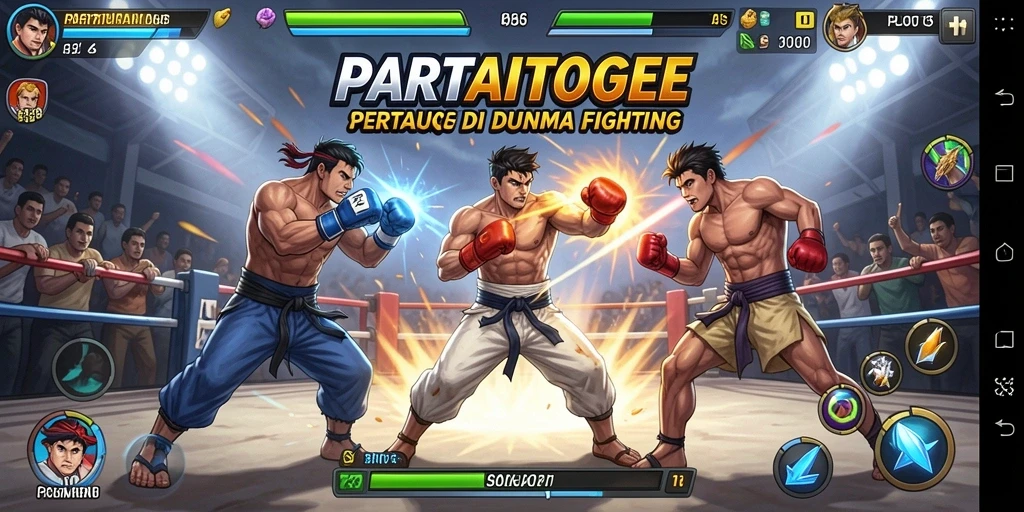 Tampilan gameplay PARTAITOGEL yang mendebarkan dan penuh aksi.