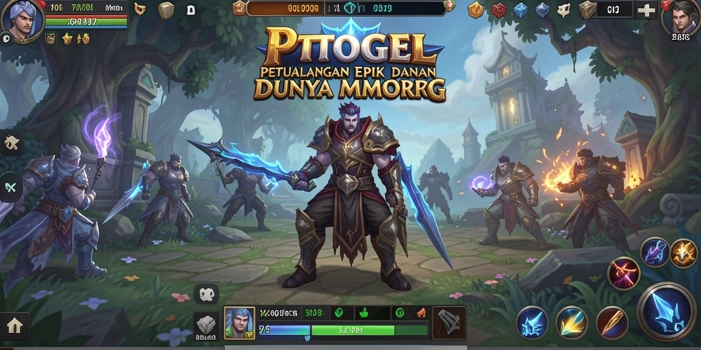 Tampilan gameplay PTTOGEL yang menarik dan penuh aksi.