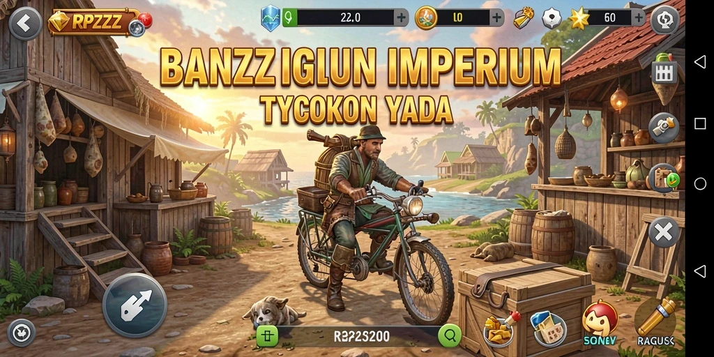 Tampilan gameplay RPZZZ yang menampilkan strategi Tycoon yang mengesankan.