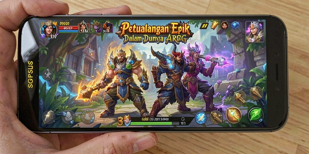 Tangkapan layar SGPSLOT menampilkan aksi pertempuran mendebarkan dalam dunia ARPG.